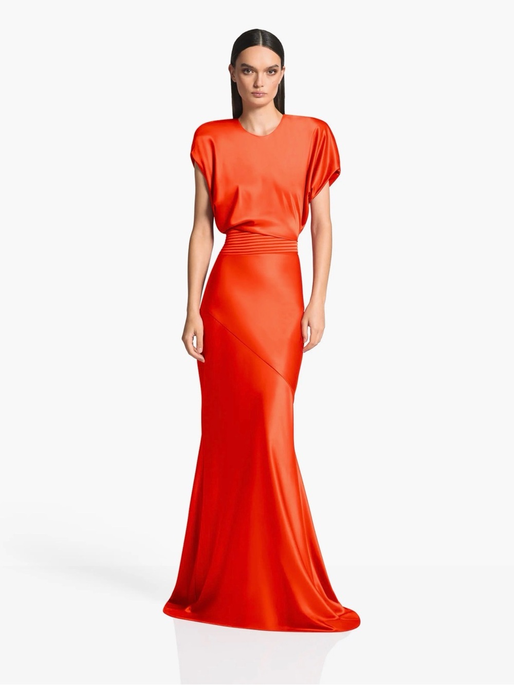 Zhivago Bond Gown in Flame Size 4